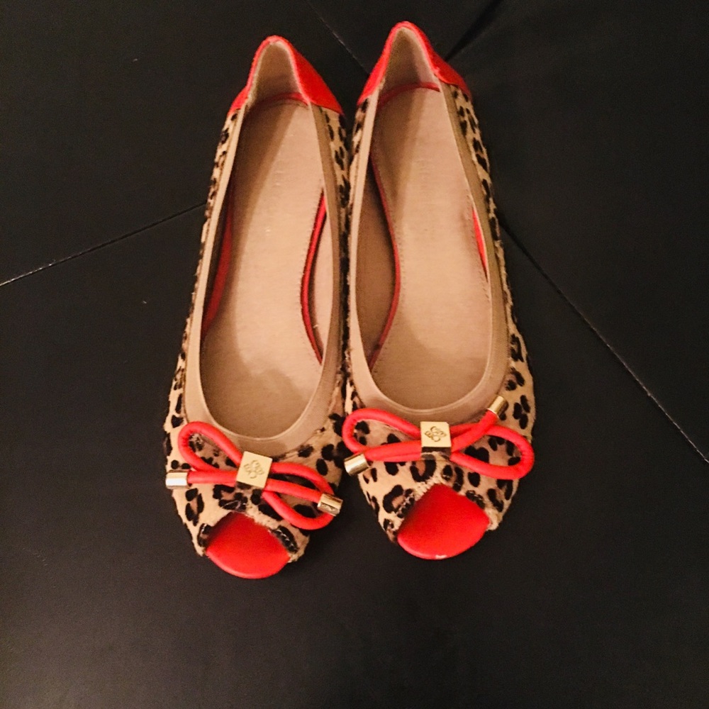 Leopard print shoes